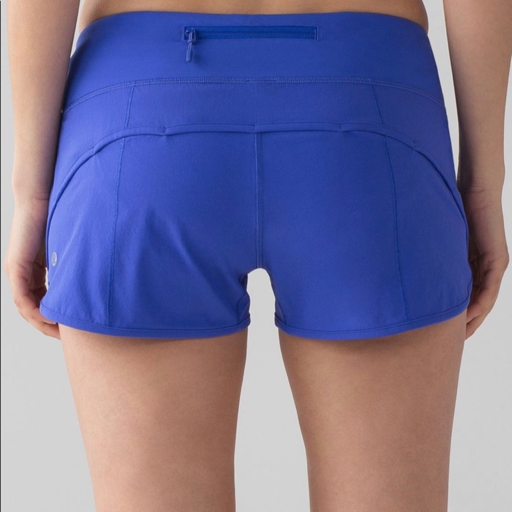 Lululemon Speed Up Short - Blazer Blue